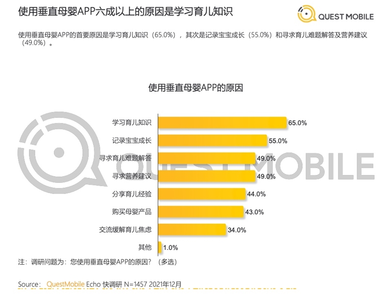 2022年中國移動互聯(lián)網(wǎng)發(fā)展啟示錄（育兒母嬰行業(yè)）