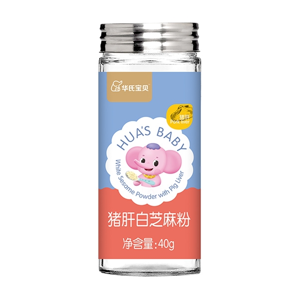 華氏寶貝豬肝白芝麻粉