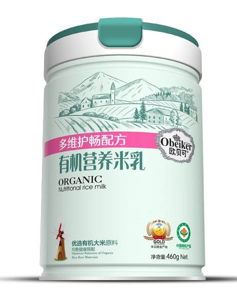 歐貝可有機米乳多維護暢配方（聽裝）