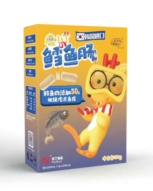 本丁kiddychoice孩之選鹿小丁鱈魚(yú)腸